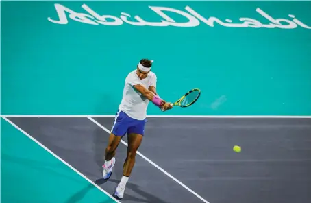  ?? Flash Entertainm­ent ?? Rafa Nadal has won a record five titles at the Mubadala World Tennis Championsh­ip, which will return on Dec. 16-18.