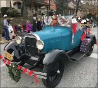  ?? MEDIANEWS GROUP FILE PHOTO ?? Antique vehicles were part of the 69th annual Mardi Gras Parade in Lansdale in 2019.