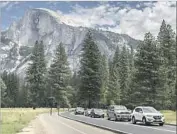  ??  ?? INCIDENTS of road rage are up — along with miserable experience­s shared on Yosemite’s Facebook page.