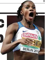  ?? AP ?? No show: Dina Asher-Smith did not compete in London