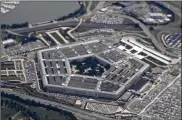  ?? ASSOCIATED PRESS 2011 ?? A Pentagon audit identified 20 “material weaknesses,” or deficienci­es in the department’s internal controls. Auditors did not report particular instances of fraud or mismanagem­ent.