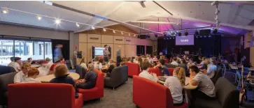  ??  ?? Large flexible spaces can be used for different learning tasks at Northern Beaches Christian School (NSW).