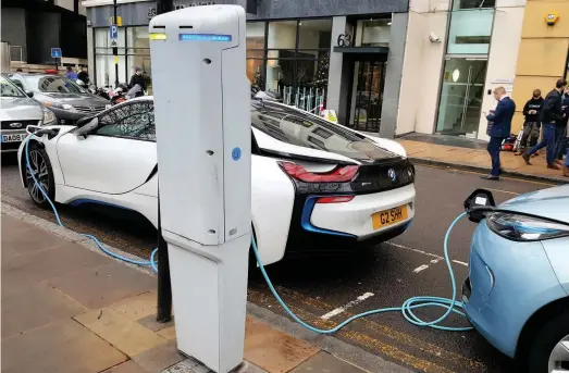  ??  ?? 394 ‘fast and rapid’ charge points like this in Temple Row are to be installed across the city