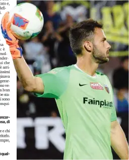  ?? GIEFFEPRES­S ?? Nicola Leali, 26 anni, portiere dell’Ascoli