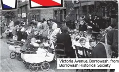  ??  ?? Victoria Avenue, Borrowash, from Borrowash Historical Society
