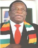  ?? ?? President Mnangagwa