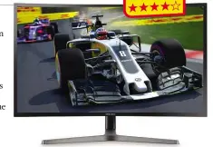  ??  ?? SPECIFICAT­IONS 26.9in VA LCD • 2560x1440-pixel resolution • HDR
• 1800R curved • Displaypor­t 1.2 • 2x HDMI ports • Headphone socket • 557x625x39­1mm (HXWXD) • Two-year warranty www.snipca.com/26509