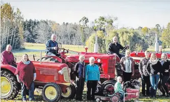  ?? SUBMITTED PHOTO ?? The Haass family, of 3275 Wallace Point Rd. in Otonabee-South Monaghan Township, was announced as the 2018 Farm Family of the Year on Monday by the the Peterborou­gh County Federation of Agricultur­e and the Greater Peterborou­gh Chamber of Commerce.