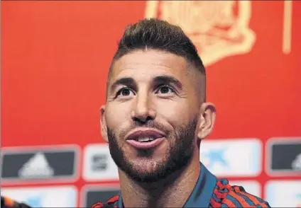  ?? FOTO: GETTY ?? Ramos, optimista con el futuro de la selección española