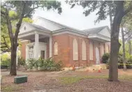  ?? MATTHEW J. PALM/STAFF ?? The building housing the Fred Stone Theatre had been part of the Rollins College campus for more than 40 years.