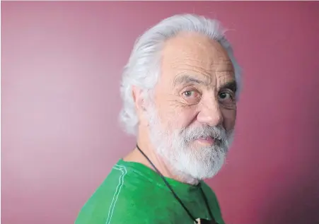  ??  ?? Los Angeles-based Canadian comedian Tommy Chong, a longtime pot activist, was in Toronto recently to shoot CBC TV’s Air Farce New Year’s Eve comedy special, premièring on Dec. 31.