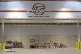  ?? ?? The Atlantic Coast Recycling plant is a significan­t upgrade from the 100,000-square-foot plant that opened in 1989.