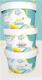  ??  ?? That’s Cold JA will officially launch its line of ice creams to the market on January 16.