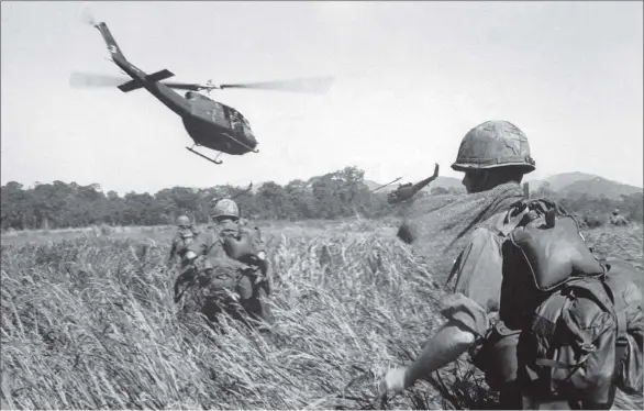  ?? AFP/GETTY IMAGES ?? “We went over with a job to do,” Ronald Ridgeway says of the mission in Vietnam. “We did it to the best of our ability.”