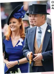  ??  ?? Close: Fergie and Prince Andrew
