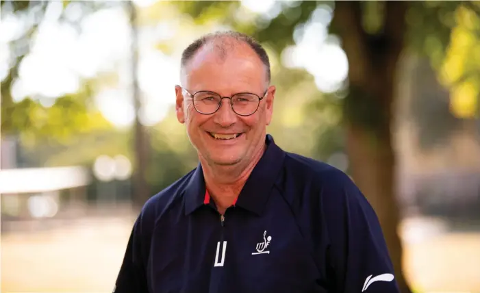  ?? ARKIVBILD: ROGER LARSSON ?? Mikael Andersson, som i dag är sport- och utveckling­schef på internatio­nella bordtennis­förbundet ITTF, valdes in i IS Halmias styrelse vid årsmötet.