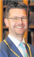  ??  ?? >
Birmingham Law Society’s new president James Turner