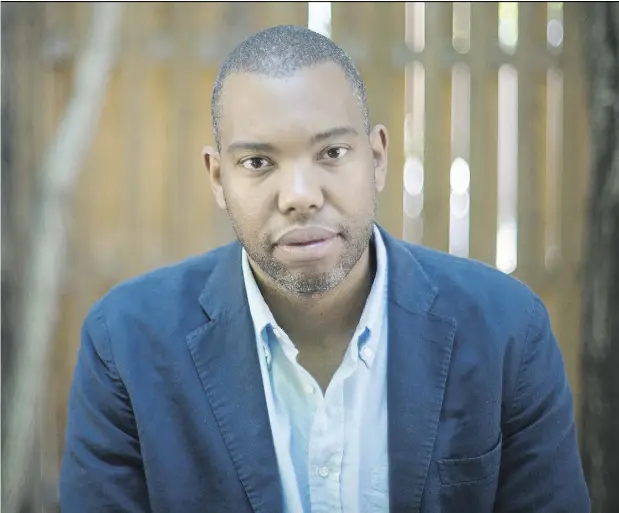  ?? GABRIELLA DEMCZUK / THE NEW YORK TIMES ?? Ta-Nehisi Coates, a national correspond­ent for The Atlantic and best-selling author, will write the new Black Panther comic book.