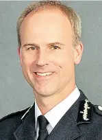  ??  ?? Chief Constable Anthony Bangham