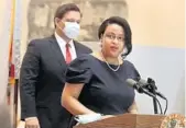  ?? CARLINE JEAN/SOUTH FLORIDA SUN SENTINEL ?? The Florida Supreme Court ruled Gov. Ron DeSantis exceeded his authority when he appointed Judge Renatha Francis, but his decision will stand.