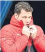  ?? Picture: SNS. ?? Caretaker boss Graeme Murty is almost certain to remain in the dugout for Sunday’s derby.