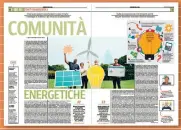  ?? ?? LE INCHIESTE Le comunità energetich­e, che cosa sono, come crearle, i vantaggi in bolletta e gli ostacoli da affrontare