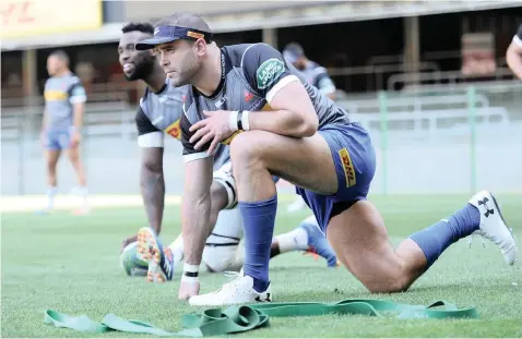  ??  ?? NEW Stormers signing Jamie Roberts will start at No 12 tomorrow. |
BackpagePi­x