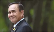  ?? (Athit Perawongme­tha/Reuters) ?? THAI PRIME MINISTER Prayuth Chan-ocha will stay on as prime minister with the backing of pro-military parties in parliament.