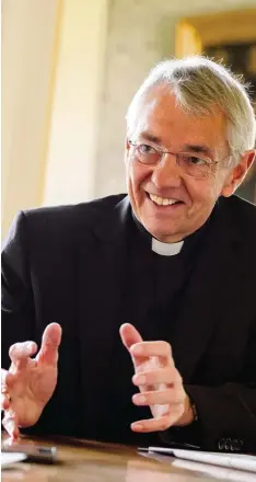 ?? Foto: Armer, dpa ?? Erzbischof Ludwig Schick kritisiert die AfD deutlich: Wenn Alice Weidel sage, die AfD sei „die einzige christlich­e Partei“, sei das „AfD Parteiprop­aganda“.