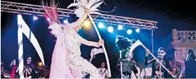  ?? ARCHIVO ?? La reina central del Carnaval de Soledad 2017, Nicoll Pájaro.