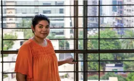  ?? ?? ‘Dhaka has always been hot but now the dangers posed by heatwaves are much more acute,’ says Bushra Afreen, heat officer of Dhaka North, Bangladesh. Photograph: Noor Alam/ Guardian