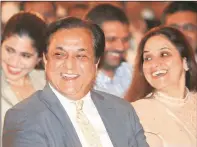  ??  ?? Rana Kapoor, Founder, Managing Director & CEO of Yes Bank, with wife Bindu