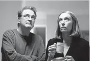  ?? HBO MAX ?? Colin Firth as Michael Peterson and Toni Collette as Kathleen Peterson in the drama series “The Staircase.”