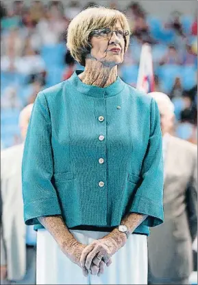  ?? VINCENT THIAN / AP ?? Margaret Court en una fotografía del año 2015