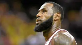  ?? —AP ?? LeBron James was worth the tense wait for Lakers boss and legend Magic Johnson.