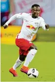  ?? Foto: dpa ?? Mittelfeld­spieler Naby Keita ist weiterhin für RB Leipzig am Ball.