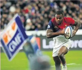  ?? Photo M.O. - D.P. L’ailier ou centre du Racing 92, Virimi Vakatawa va renoncer à la tournée avec le XV de France en Nouvelle-Zélande, mais aussi à la Coupe du monde de rugby à 7 à San Francisco. ??