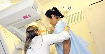  ?? CORTESÍA DE LA CLÍNICA BÍBLICA. ?? La mamografía y el ultrasonid­o son los métodos más eficaces para atajar el cáncer de mama.