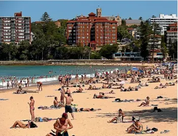  ??  ?? Sydney’s glorious Manly Beach is a must-visit feature, no matter your age or life stage.