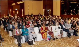  ?? Supplied photo ?? Participan­ts during the three-day Internatio­nal Federation of gynecology and obstetrics Regional Congress of Middle East & Africa, which began in Dubai on wednesday. —