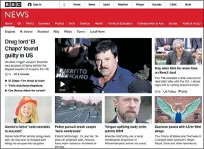  ??  ?? BBC’s news website ‘is one of the reasons other publishers are struggling’