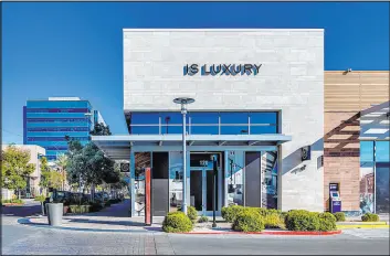  ?? IS LUXURY ?? Luxury Realtor Ivan Sher has left Berkshire Hathaway Homeservic­es and formed his own independen­t brokerage, IS LUXURY. His new office is in Downtown Summerlin.