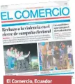  ??  ?? El Comercio, Ecuador 30 de marzo de 2017