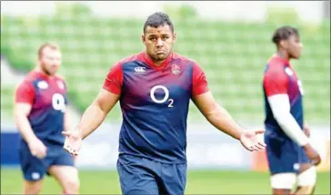  ??  ?? England No8 Billy Vunipola has withdrawn from the upcoming British and Irish Lions tour of New Zealand due to an ongoing shoulder injury, the combined side said on Sunday.