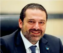  ?? AFP ?? Prime Minister Saad Al Hariri presides a cabinet meeting at the government­al palace in Beirut on Friday. —