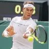  ??  ?? Rafael Nadal picked up a straight-set win over Karen Khachanov on Friday.