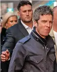  ?? ?? Guard...Noel Gallagher, right