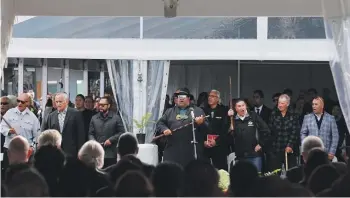  ?? MARK TAYLOR ?? The developmen­t of Taakiri Tuu was spearheade­d by Te Kōhao Health and the centre held its official launch on Monday.