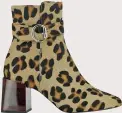  ??  ?? 3. Dip your toes into the animal print trend with this pair of Jonak leopard-print boots. Pair with neutrals for the ultimate walk on the wild side. €215, Arnotts