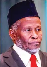  ??  ?? Chief Justice of Nigeria, Tanko Mohammed